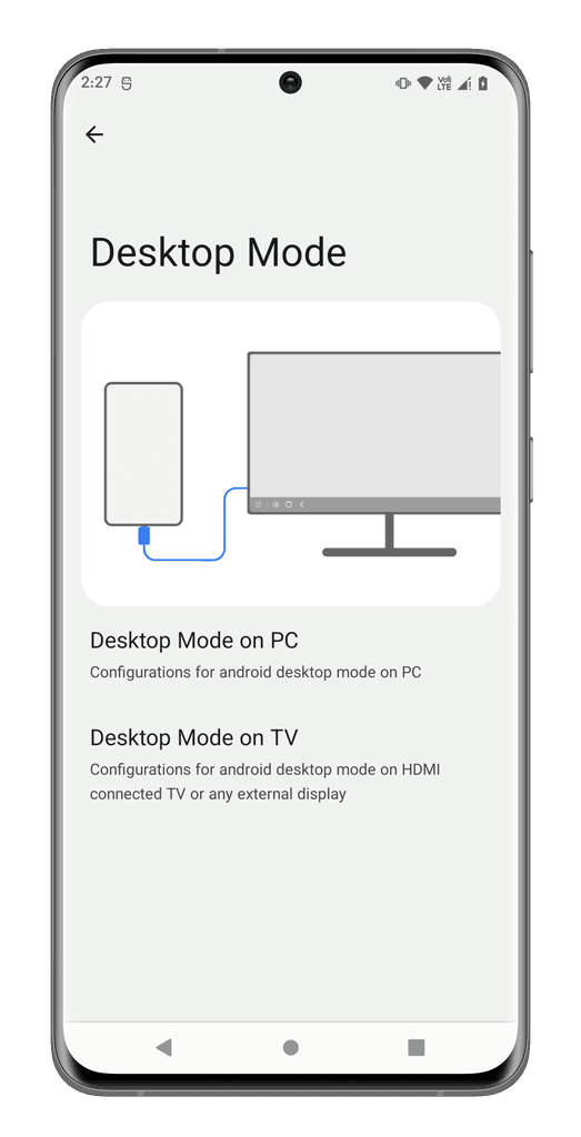 Desktop Mode
